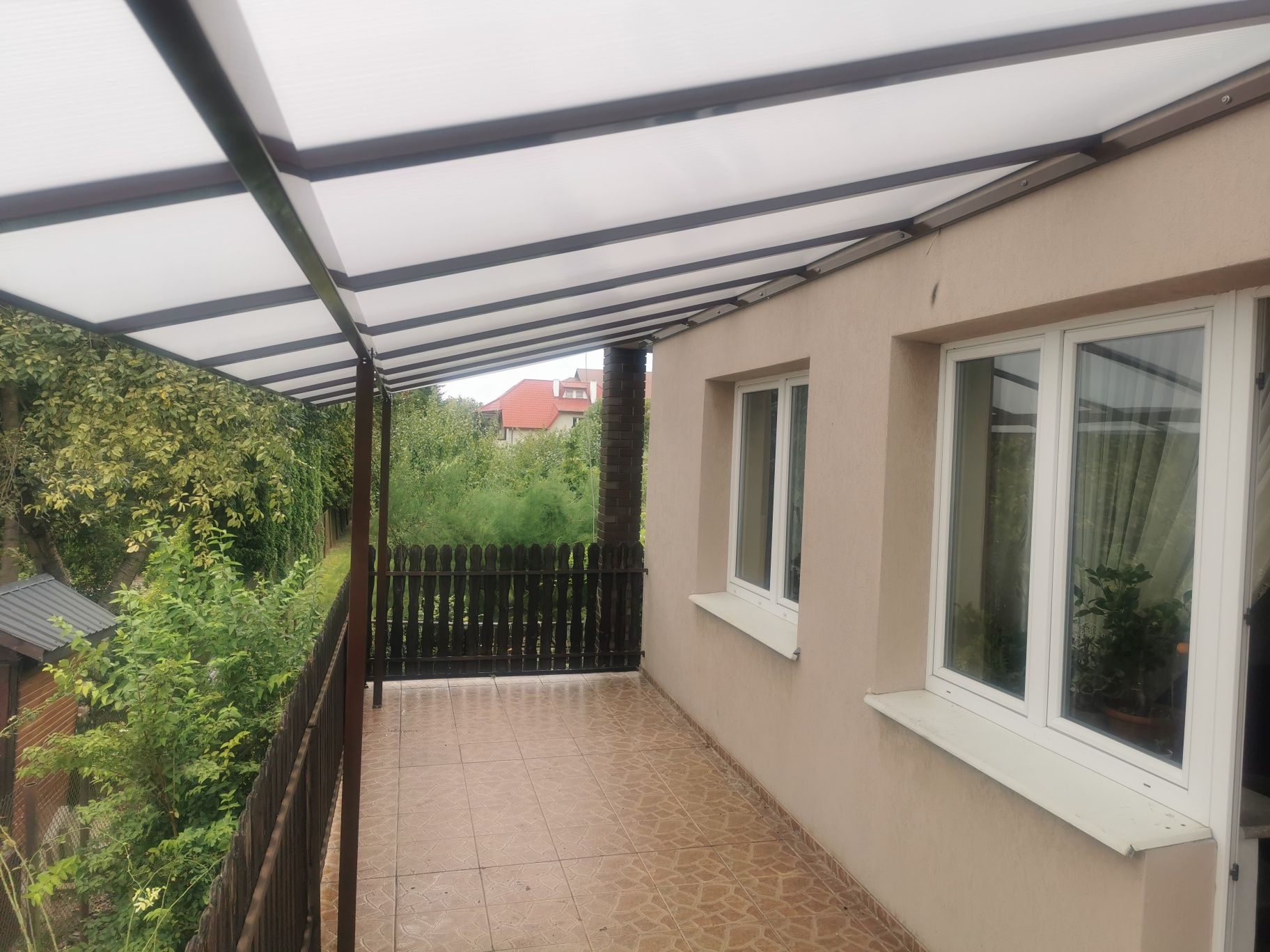 Zadaszenie zadaszenia na balkon taras Wiaty samochodowe Wiata garazowa