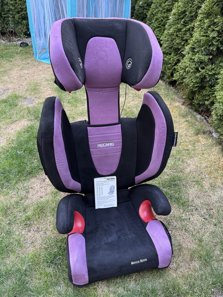 Fotelik samochodowy Recaro Monza Nova 2 isofix 15-36kg okazja