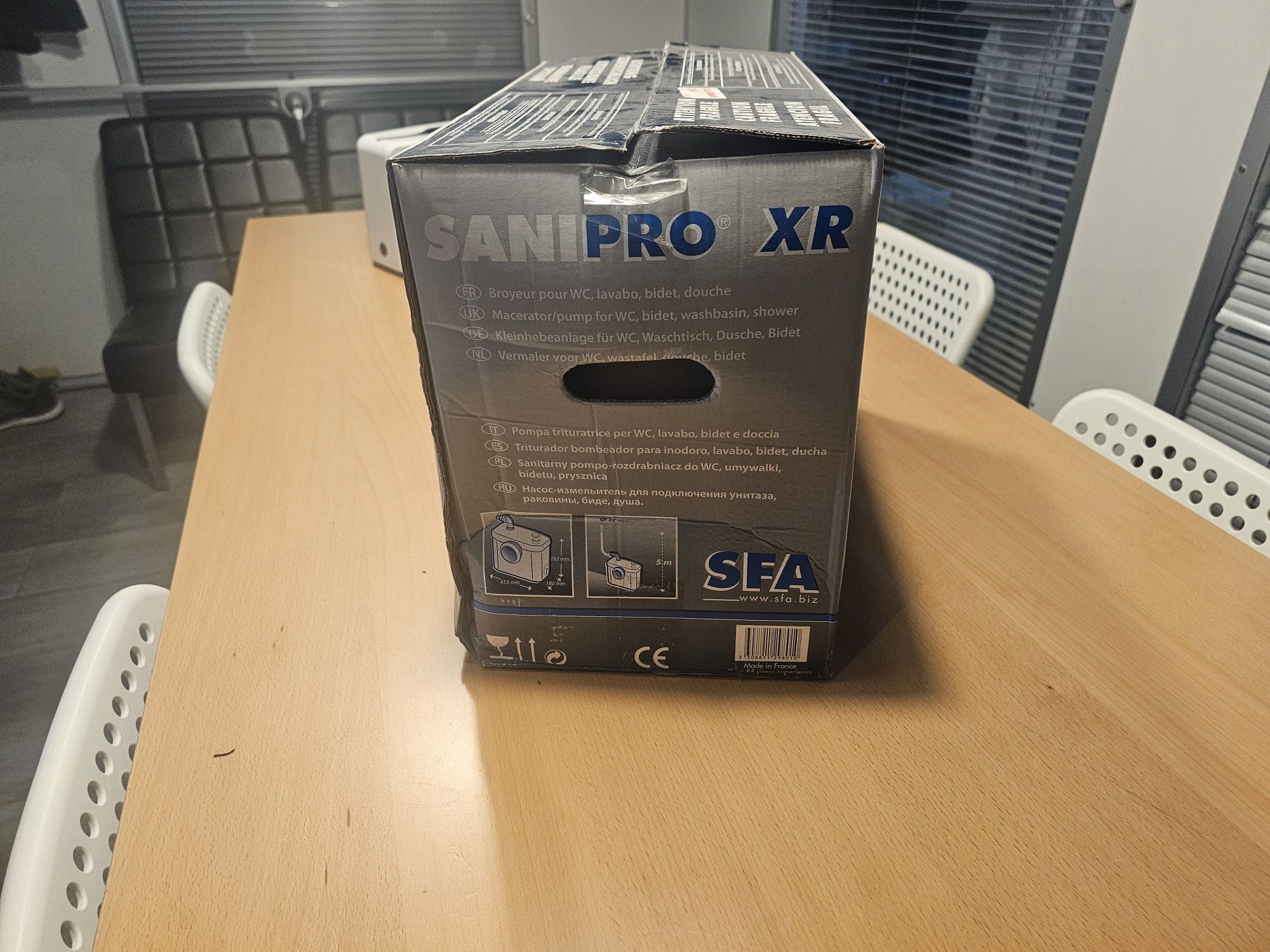 Triturador Sanipro xr Novo