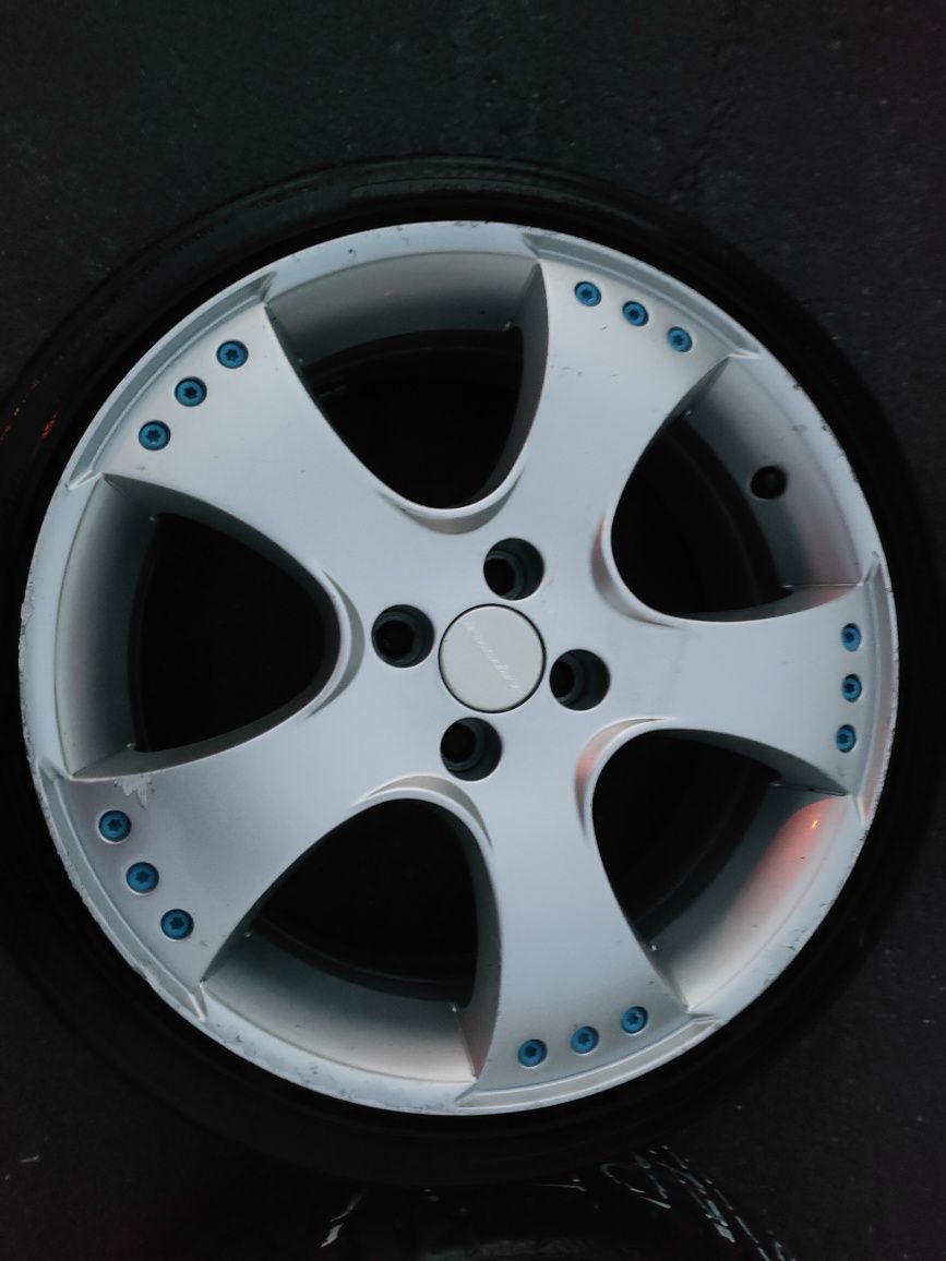 Felgi 17" 7jx17 4x100 ET38 Opel Irmscher Ronal Astra, Corsa, Vectra