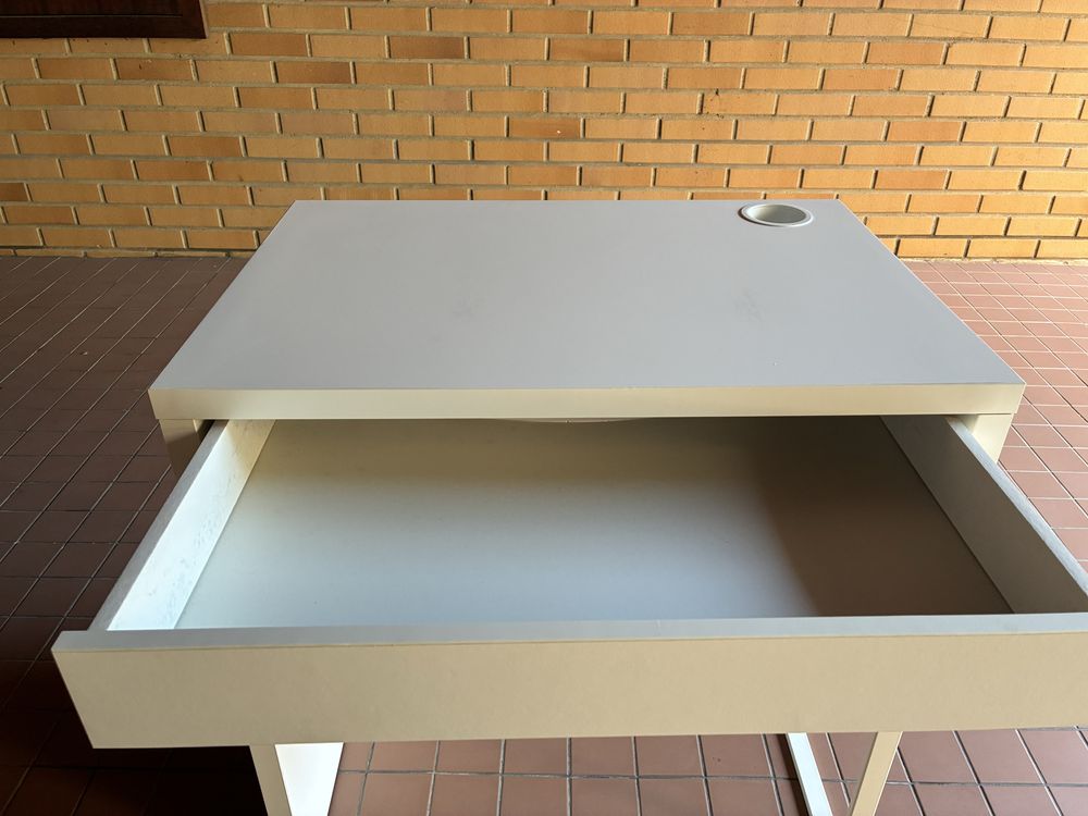 IKEA MICKE Secretária, branco, 73x50 cm