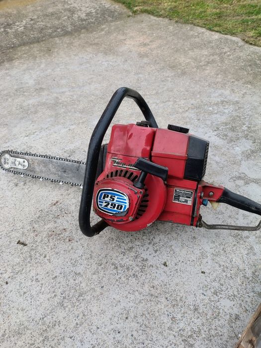 Dolpima PS-290 piła spalinowa z 1982 roku + nowe cześci zabytek