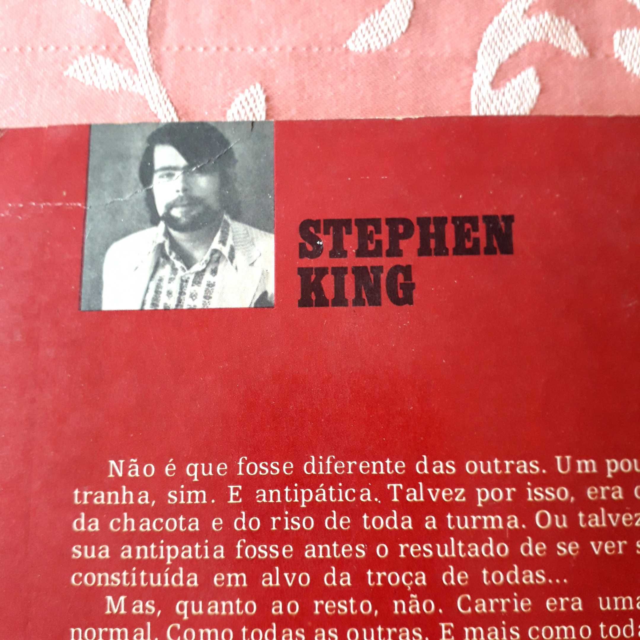 Stephen King - Carrie...e as pedras choveram do céu   1.ª Edição 1975