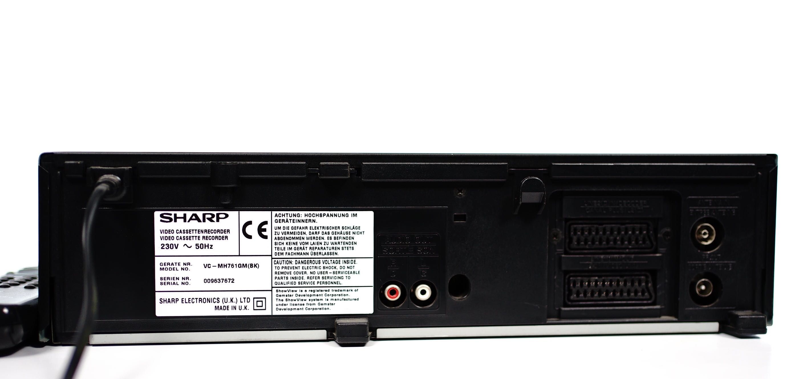 Magnetowid SHARP VC-MH761 6-łowicowy Hi-Fi Stereo SUPER VHS Playback