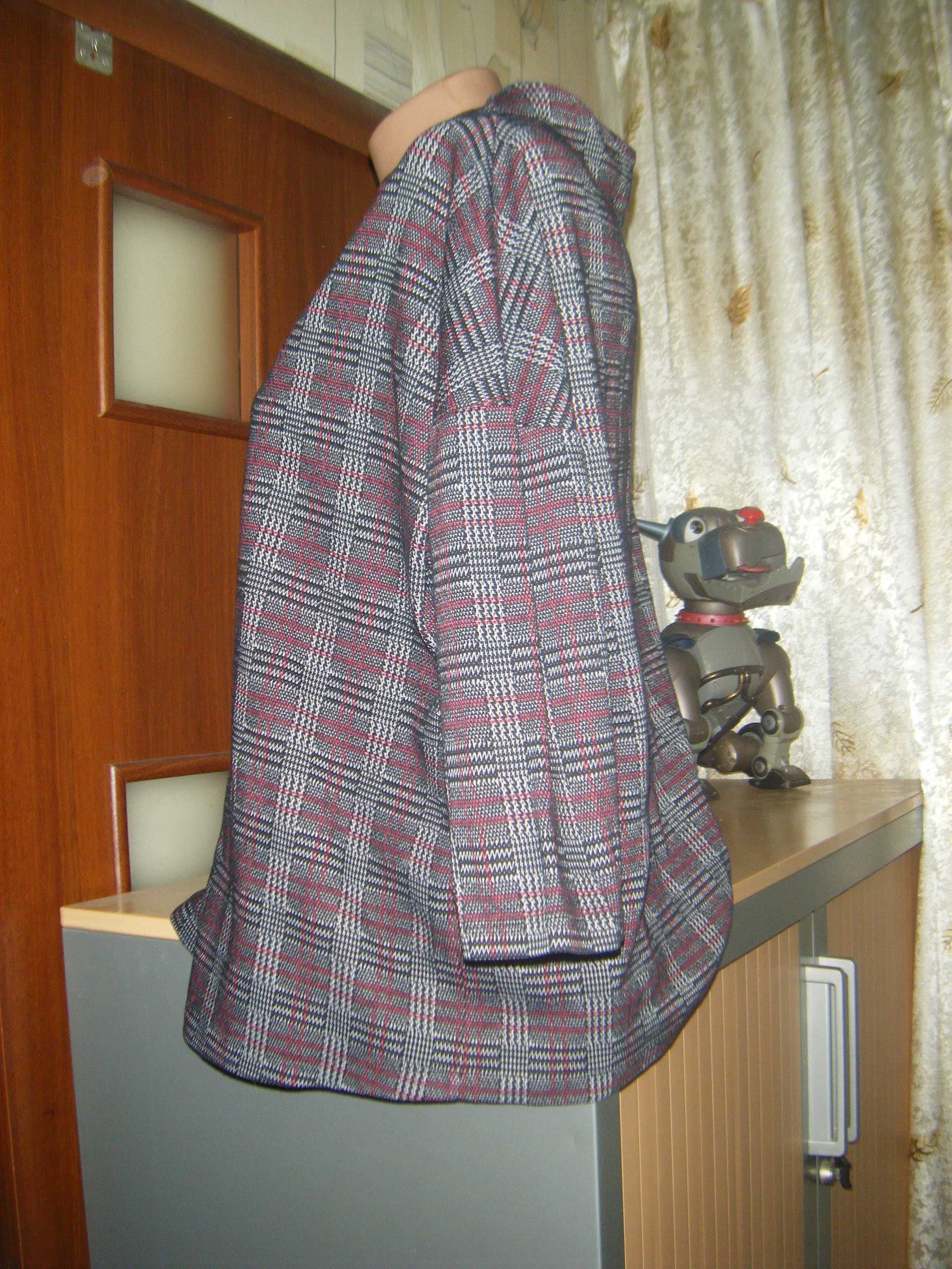 Джемперок с высокой горловиной, рукав 3/4, размер XL - 18 - 52