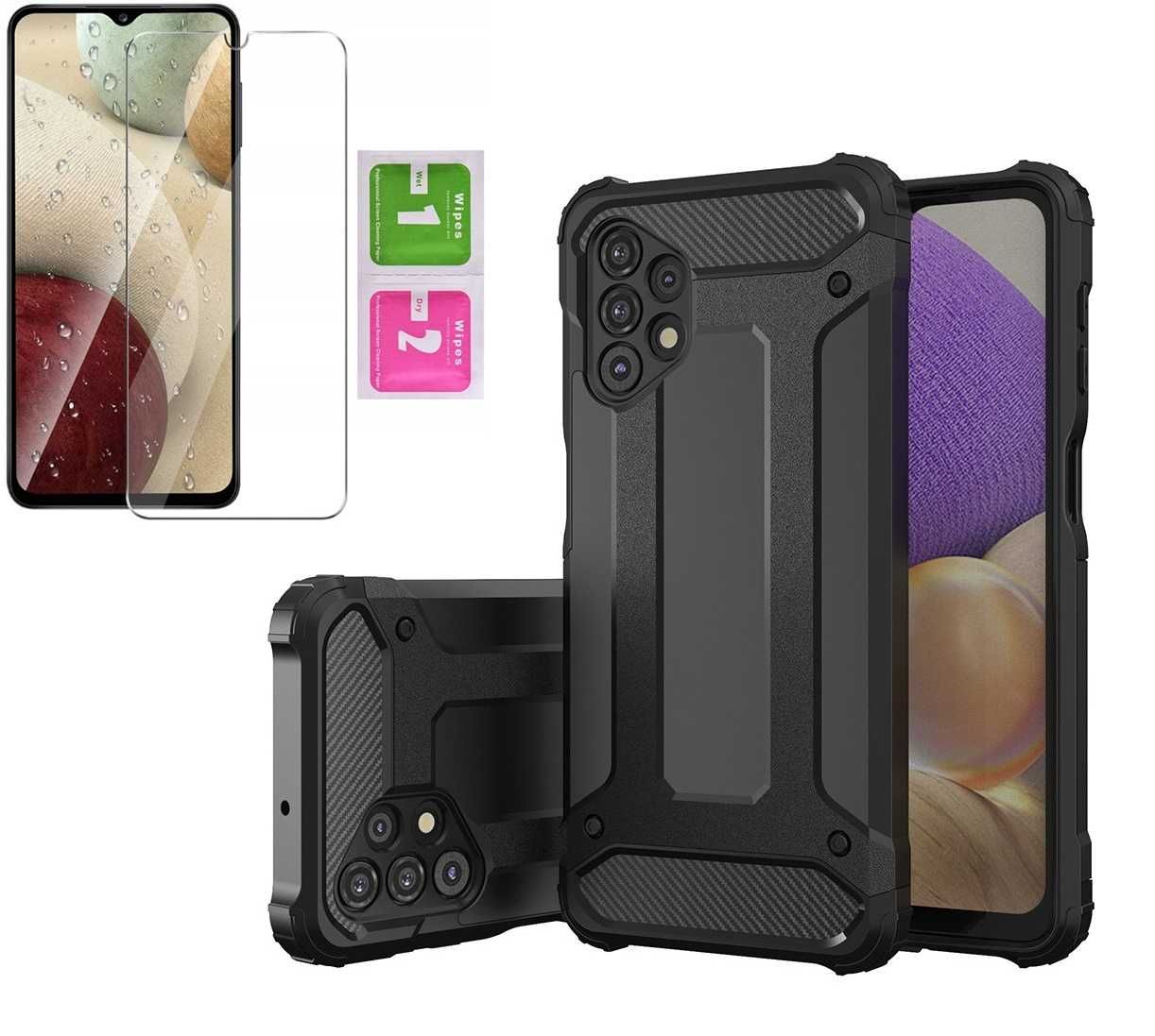 Case Etui Pancerne Armor do Samsung Galaxy A32 5G + Szkło Hartowane