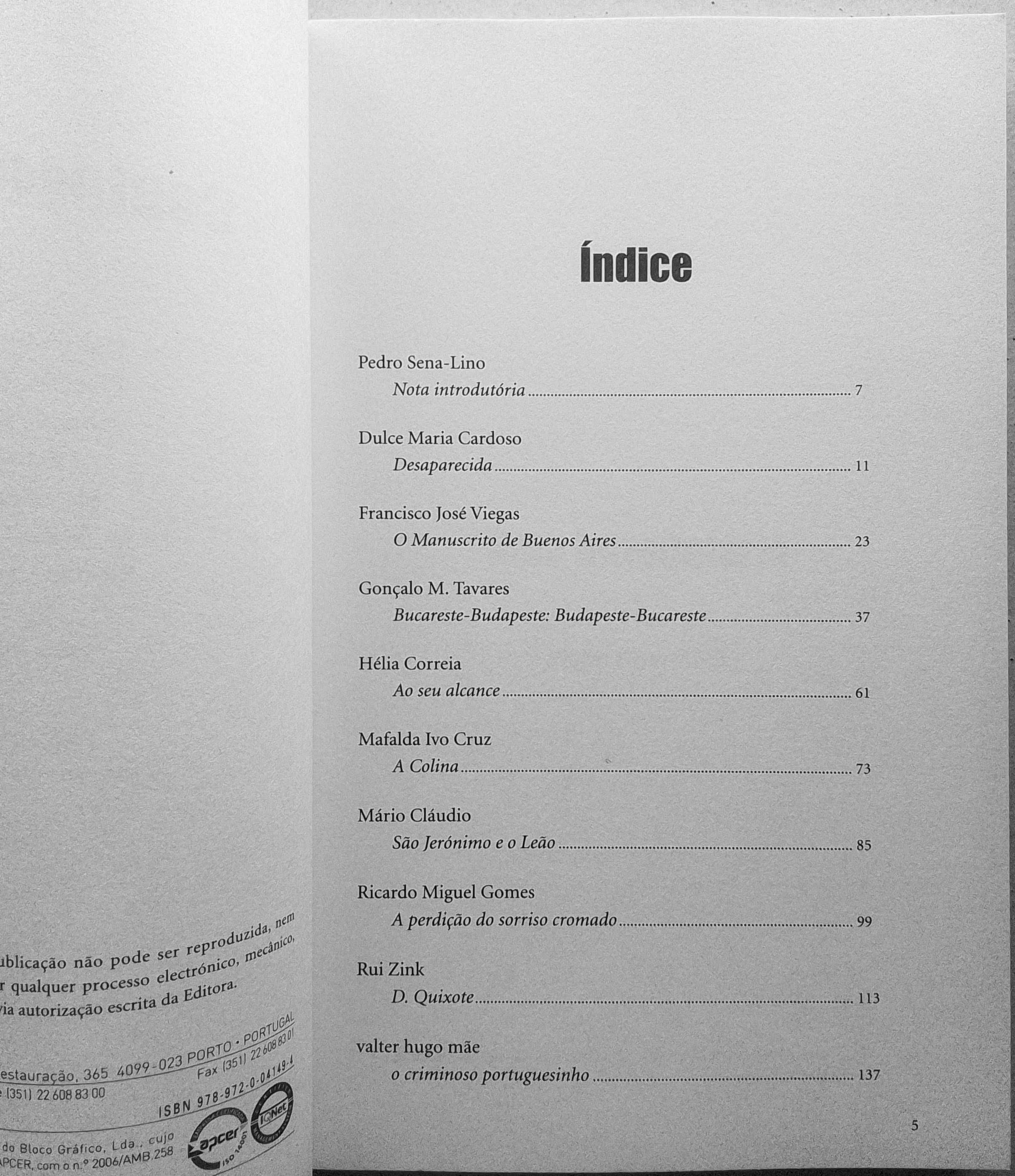 Livros de literatura policial portuguesa para as férias