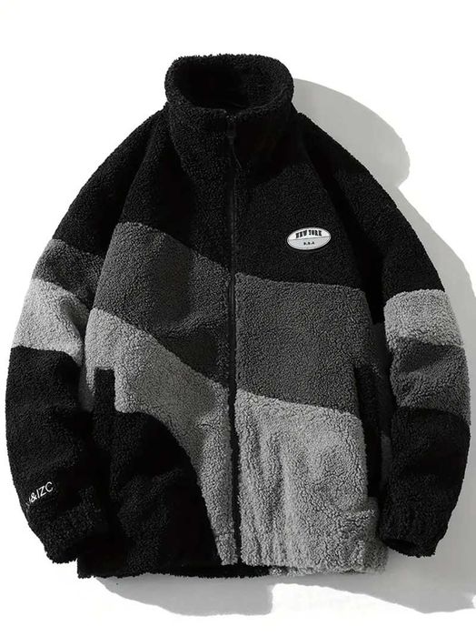 Casaco Fleece Xadrez para Homens