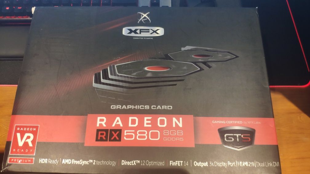 Gráfica XFX Radeon RX 580 GTS XXX Edition 8GB