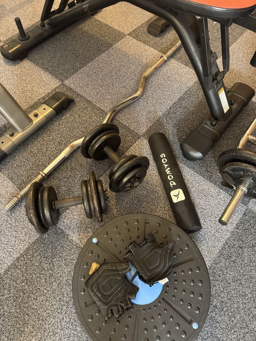 Material para musculação