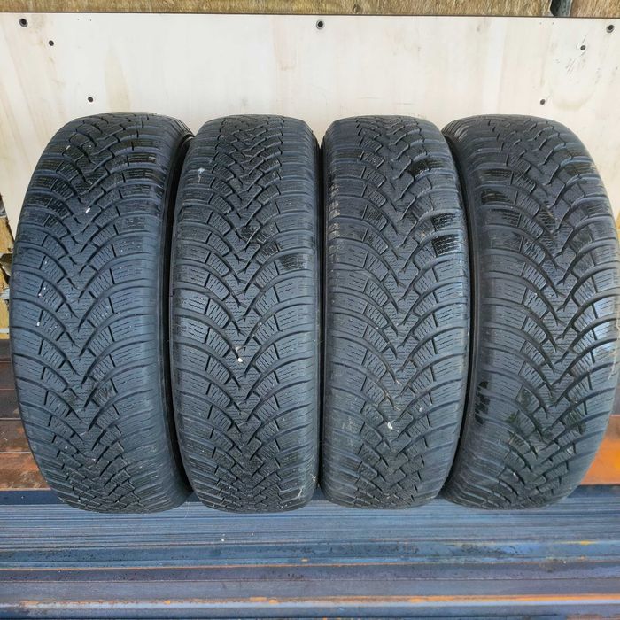Opony zimowe Falken Eurowinter 195/65/15 4 sztuki 7,2mm