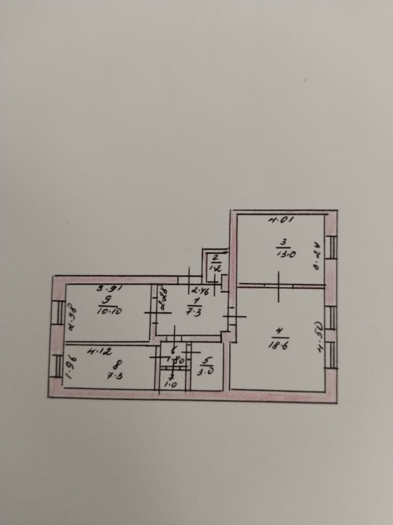 Продам 3 кімнатну квартиру Соцмісто