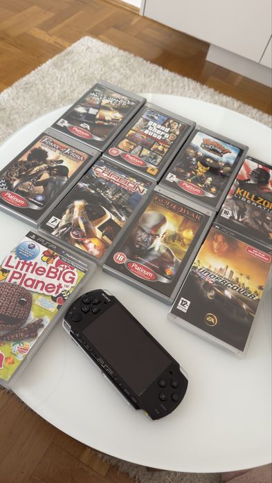 Psp sony 3004 pakiet gier porowiec stan idelany