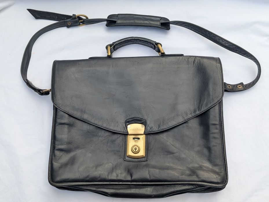 Hidesign шкіряна чоловіча сумка, портфель, відмінна якість та стан