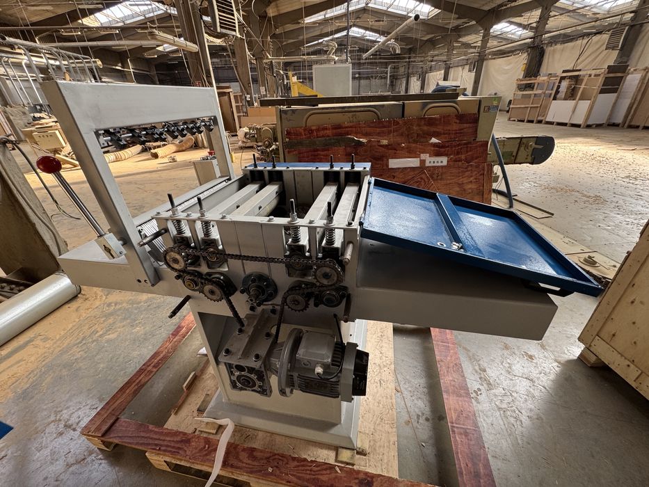 Wielopiła jednowałowa obrzynarka do desek oflisu tartaczna 600/40 mm