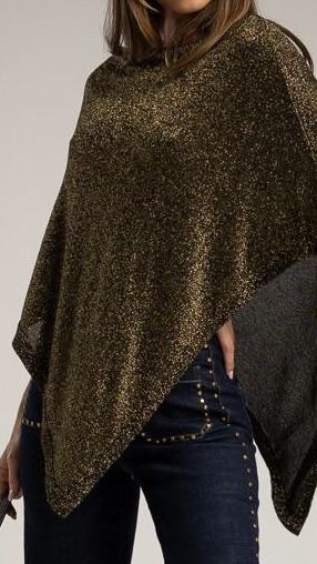 Poncho brilhante