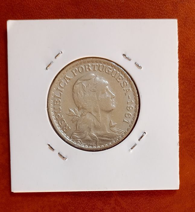 1 escudo 1961. Portugal