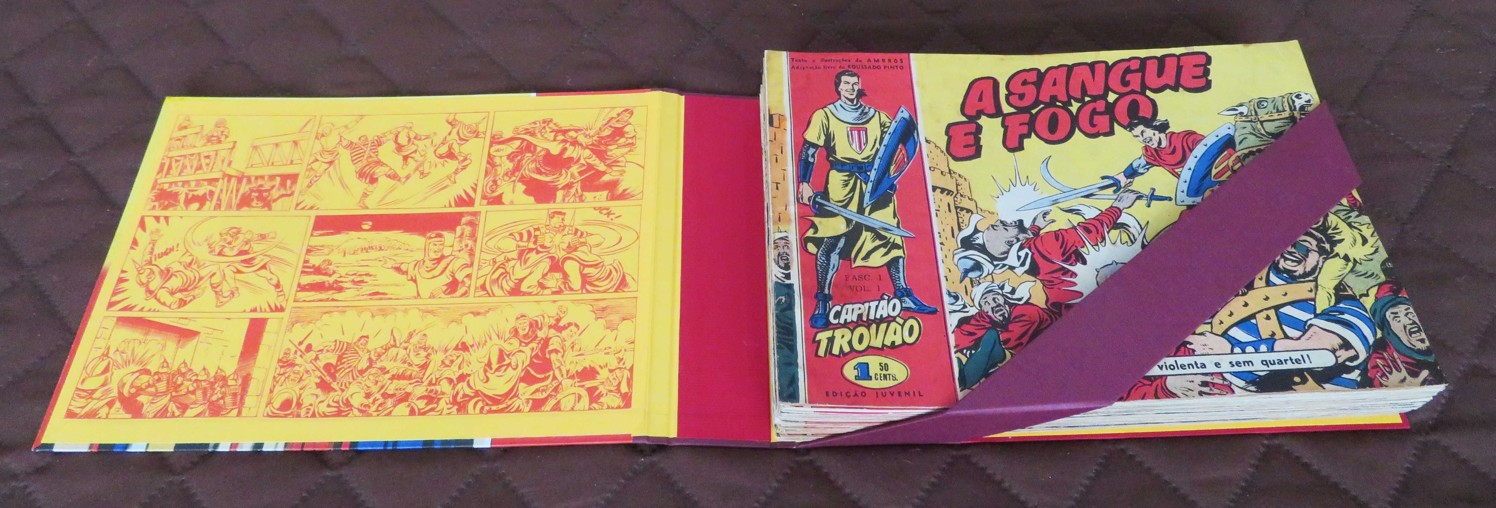 Capitão TROVÃO - Capas para guardar a coleção ( EXCLUSIVO)