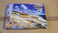 Puzzle Trefl 2000 - gorące źródła Yellowstone