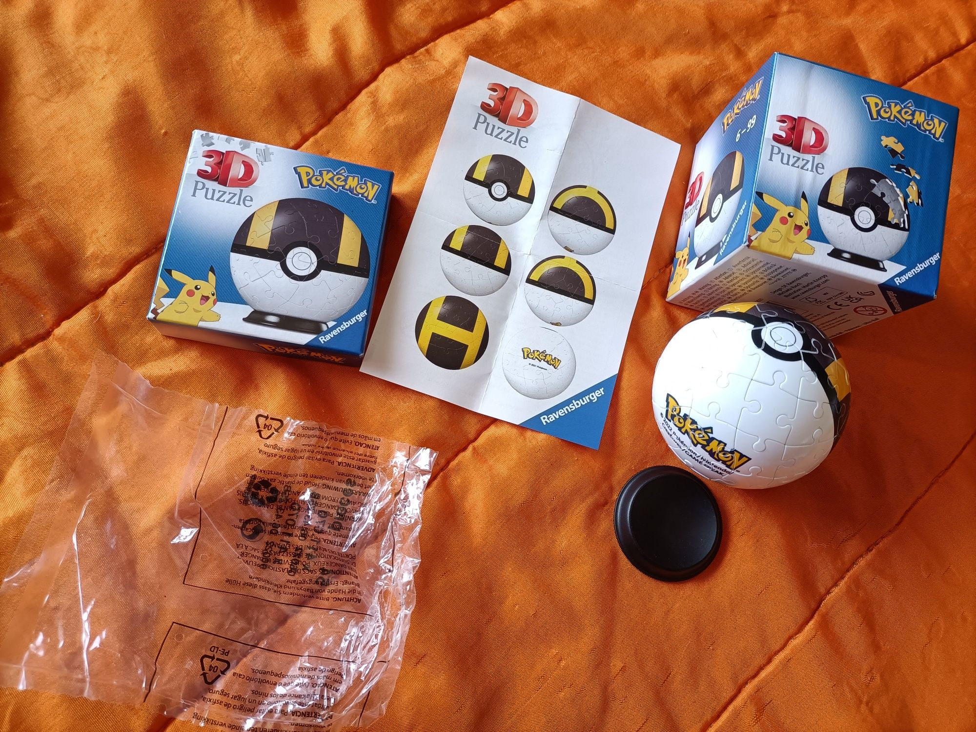 Puzzle bola Pokémon