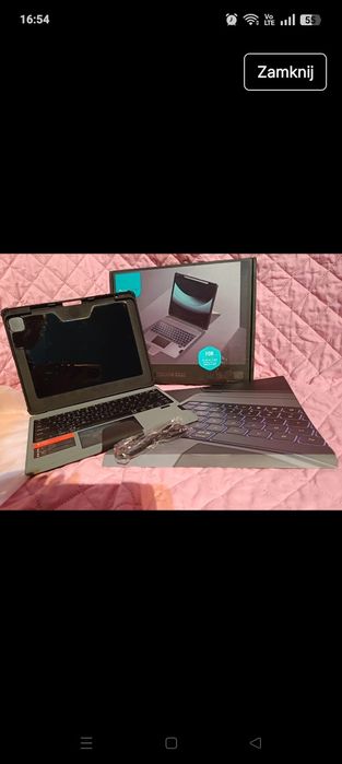 Etui z klawiaturą  NILLKIN Bumper Pen Slot, czarne