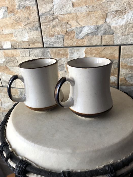 Zestaw 2 kubkow Foreign recznie malowane