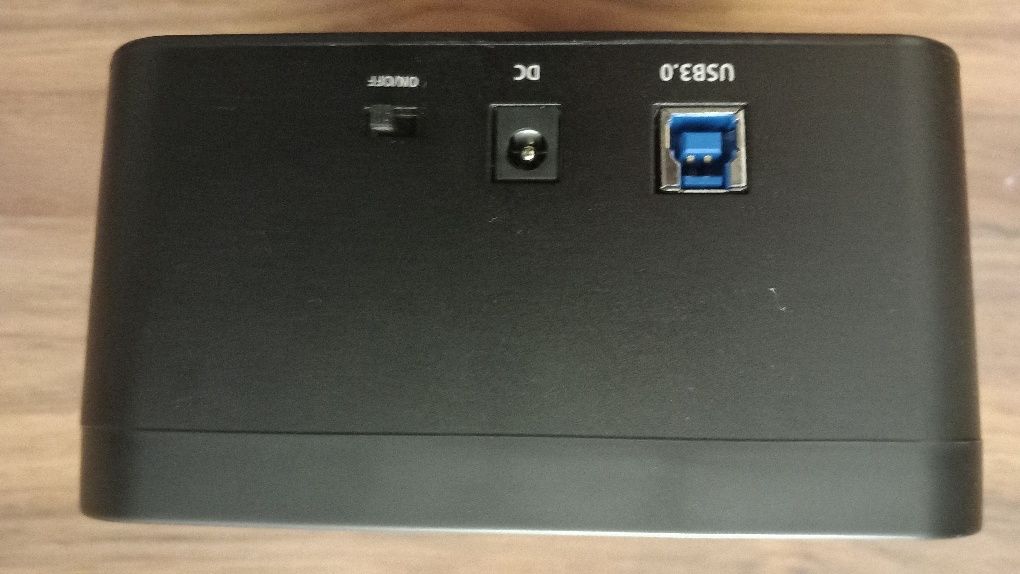 Dock Estação de acoplamento USB 3 para dois HDDs ou SSDs