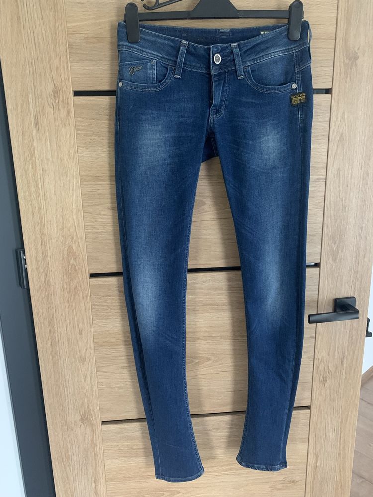 Spodnie jeans g-star raw denim,  rozmiar 27, długość 32