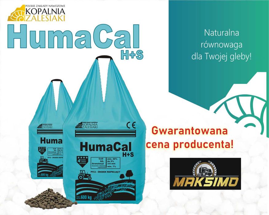 *** HumaCal H+S *** czarna kreda - MAKSIMO SEJNY [woj. podlaskie]