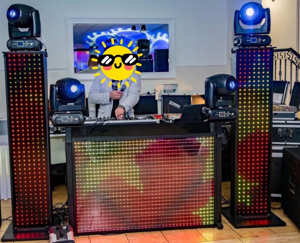 Stół dj led booth jinx animacje napisy
