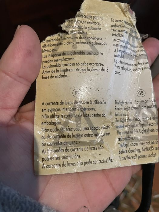 Iluminacao de Natal, interior/exterior