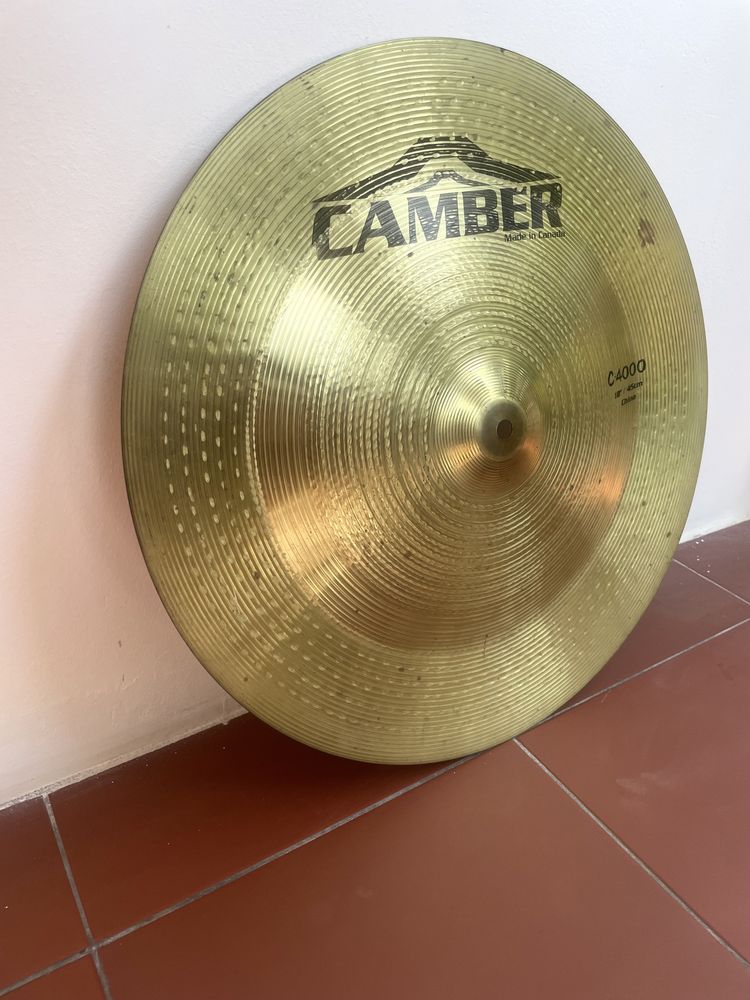 ! Efektowy Talerz Perkusyjny China Camber Sabian 18” perkusja