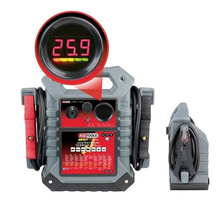 Booster Rozruch ciężarowych Bus Osobowe Mocne  KS Tools  G-390