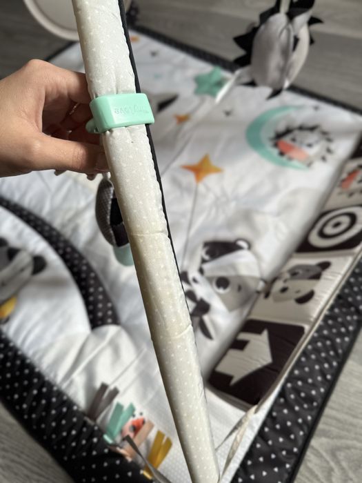 Дитячий розвиваючий килимок нічна галявина