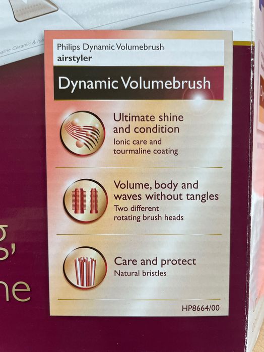 Фен щітка Philips Dynamic Volumebrush