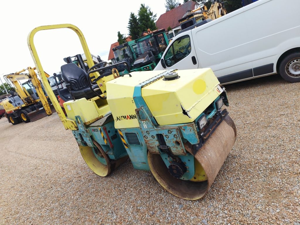 Walec drogowy Hamm 2320 bomag dynapac guma stal