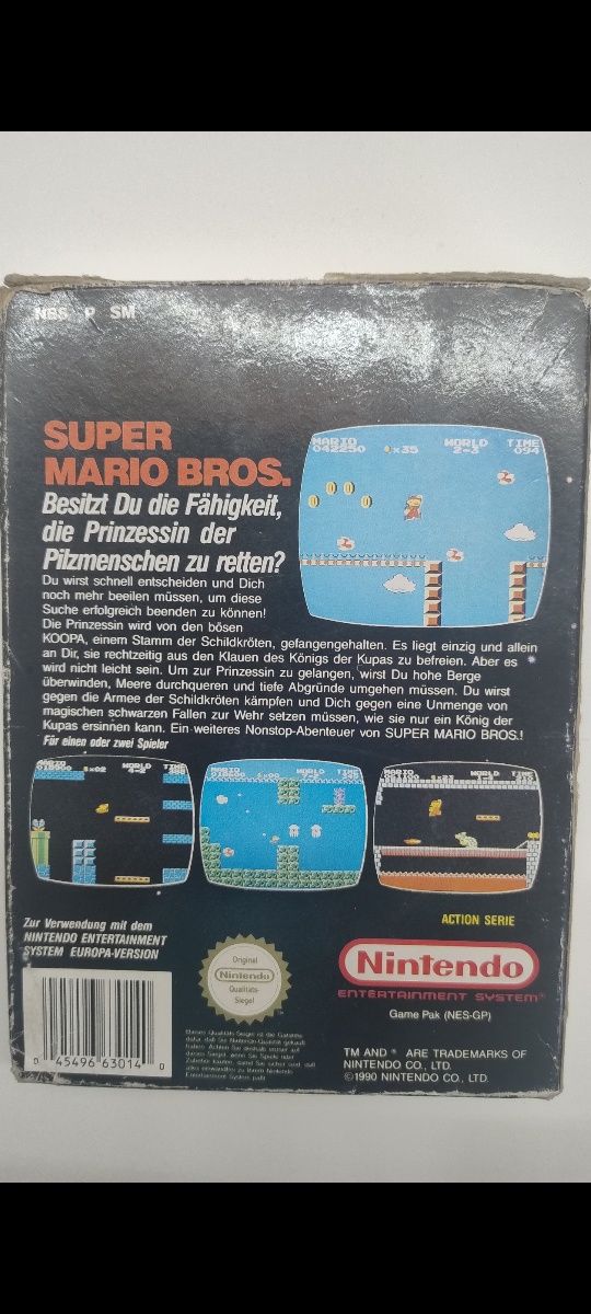 Gra Super Mario Bros NES