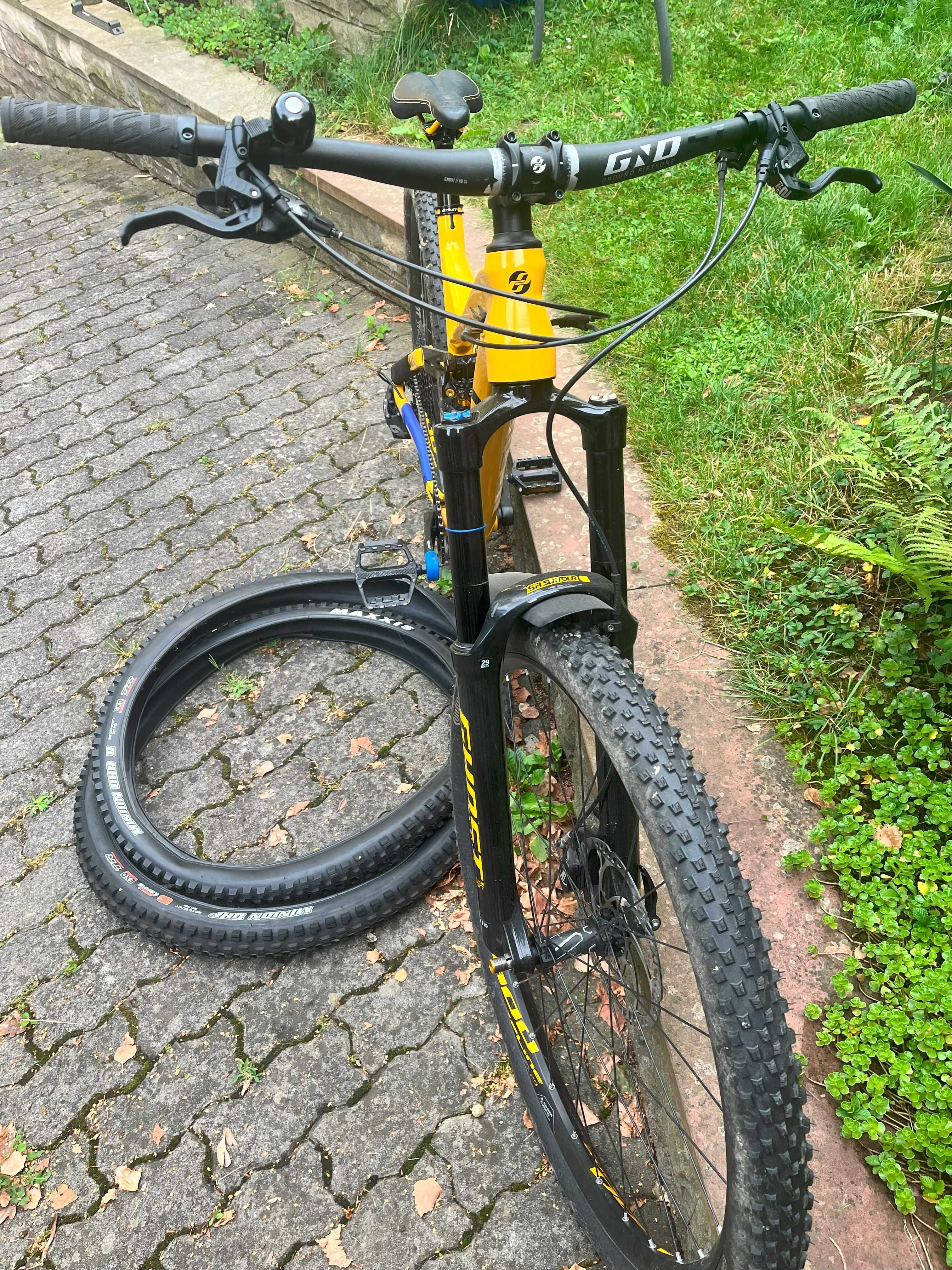 Rower Full Ghost SL AMR X 5.9, Stan prawie nowy, kpl. opon, sprężyna