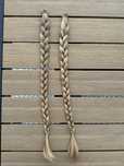 Włosy dziewicze jasny złoty blond 45 cm, 82g naturalne, nie farbowane