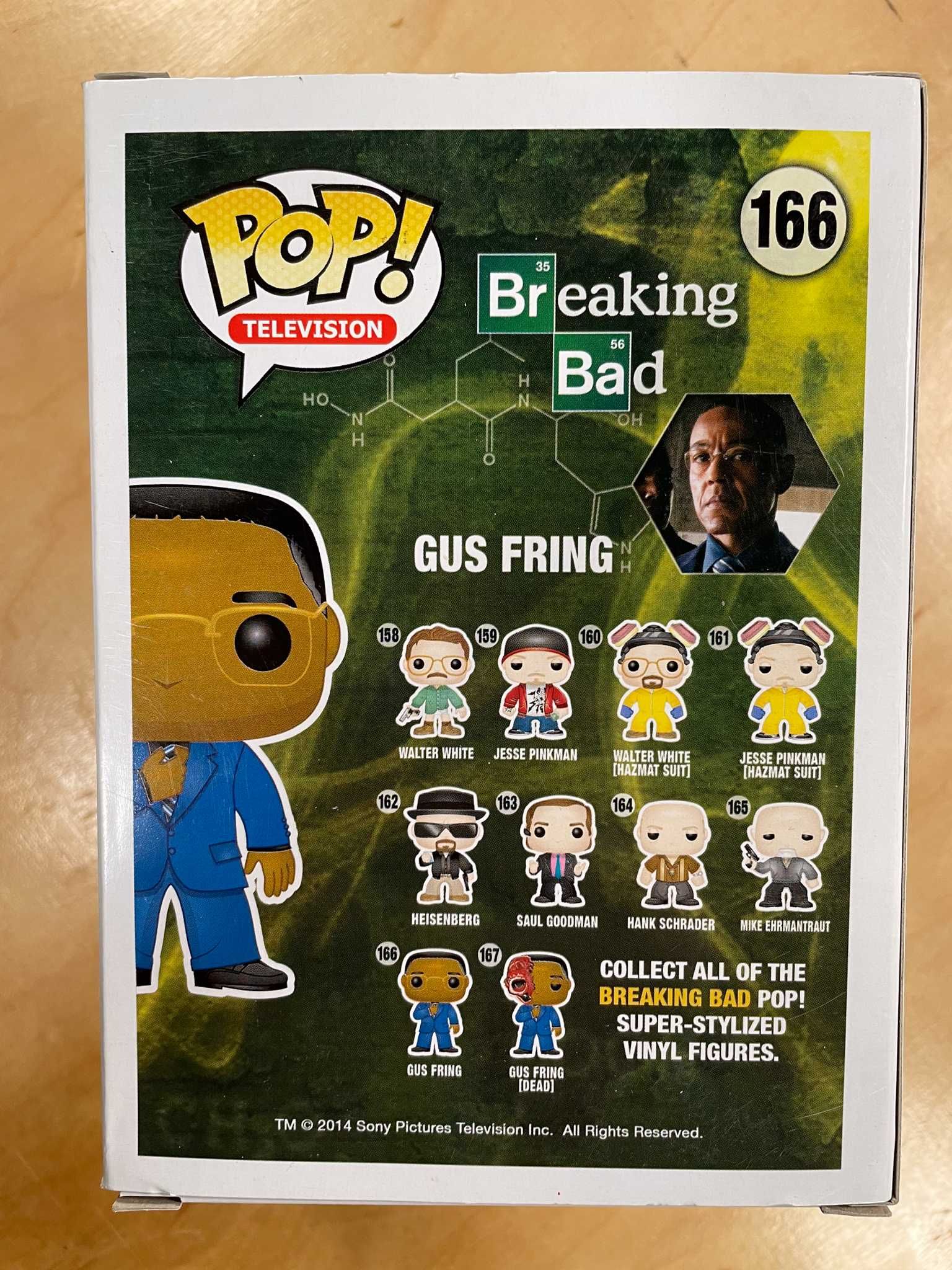 Funko pop Gus Fring 166 z protektorem Breaking bad