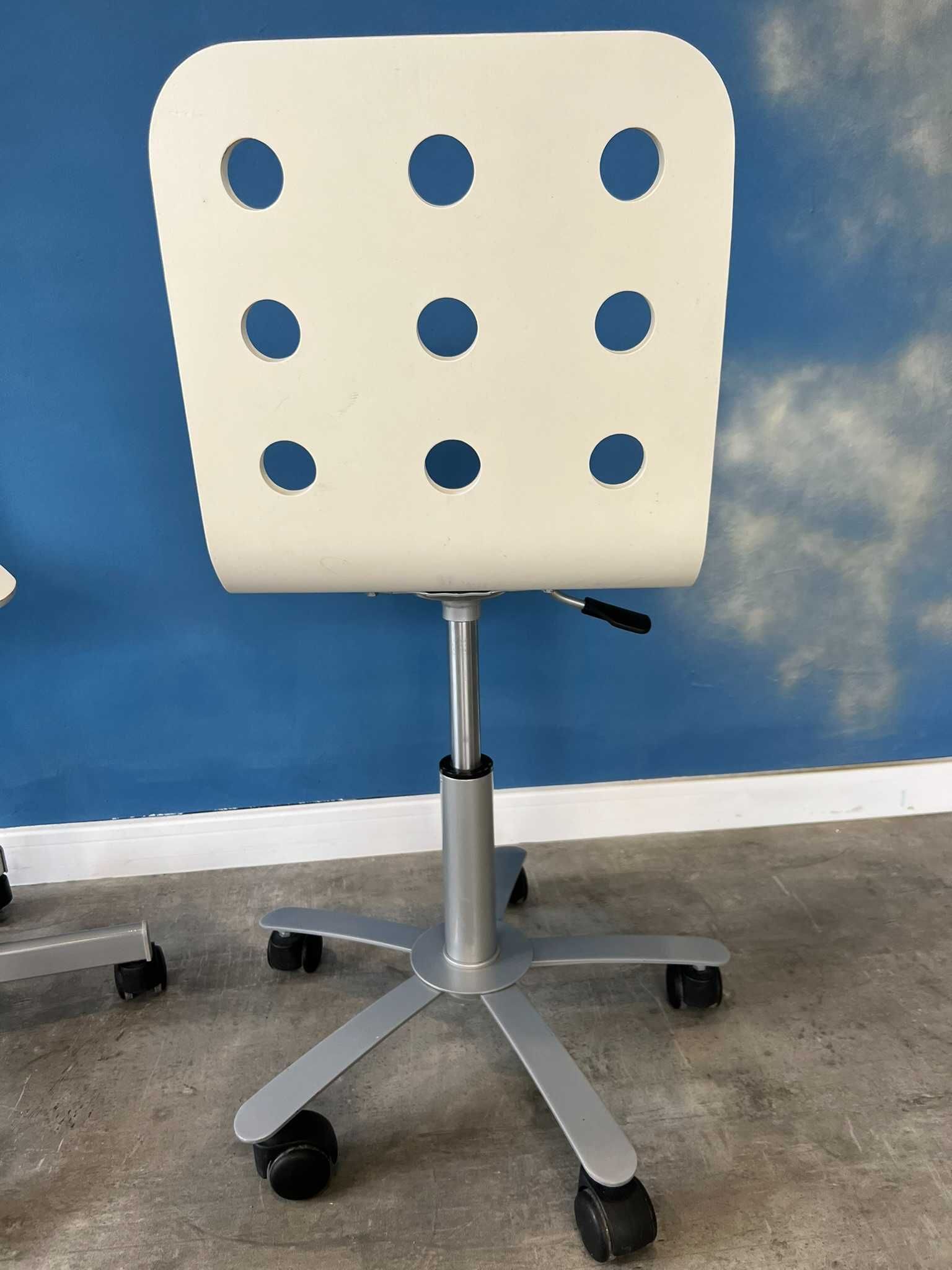 Krzesło dziecięce IKEA JULES – biały - 2 szt
