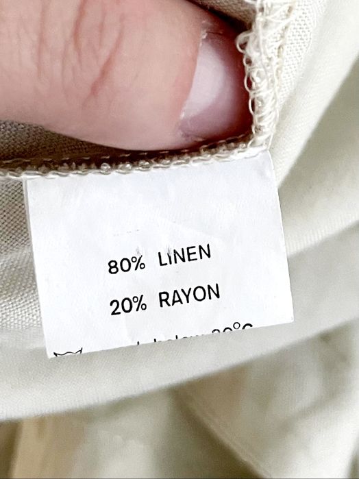 No name Lniane spodnie rybaczki bojówki damskie L
80%Len
rozmiar L
Kol