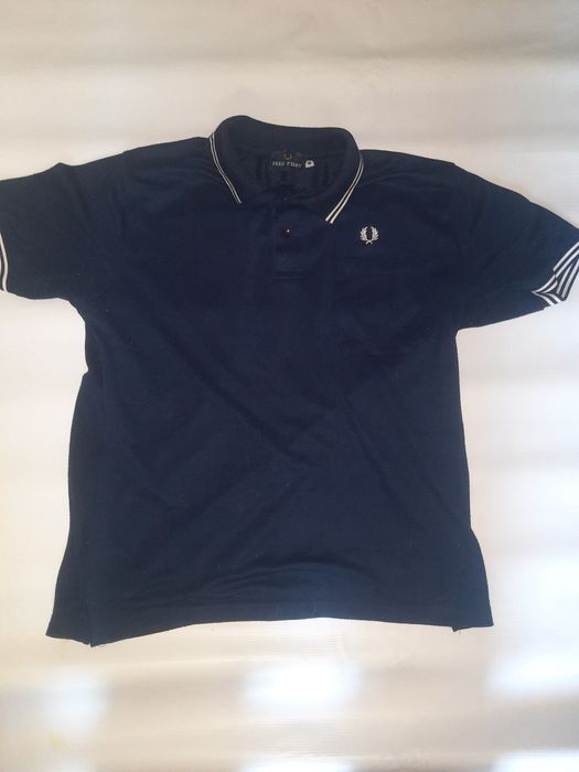 Поло фред пери темно синий