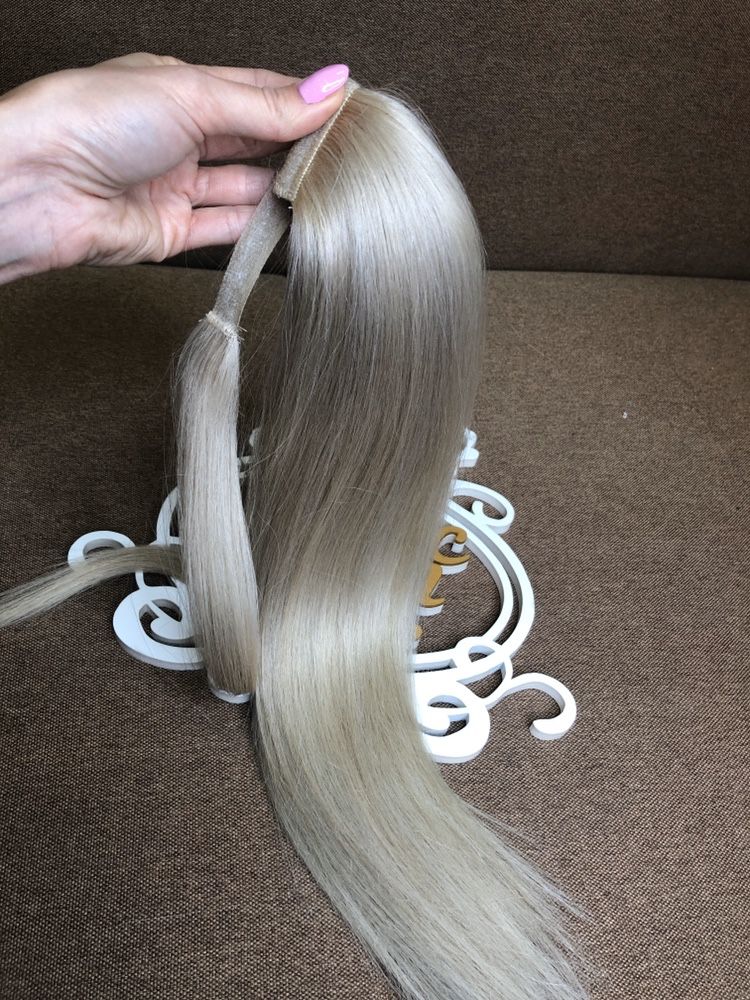 Пошив хвостов из натуральных волос трессы Изготовление изделий