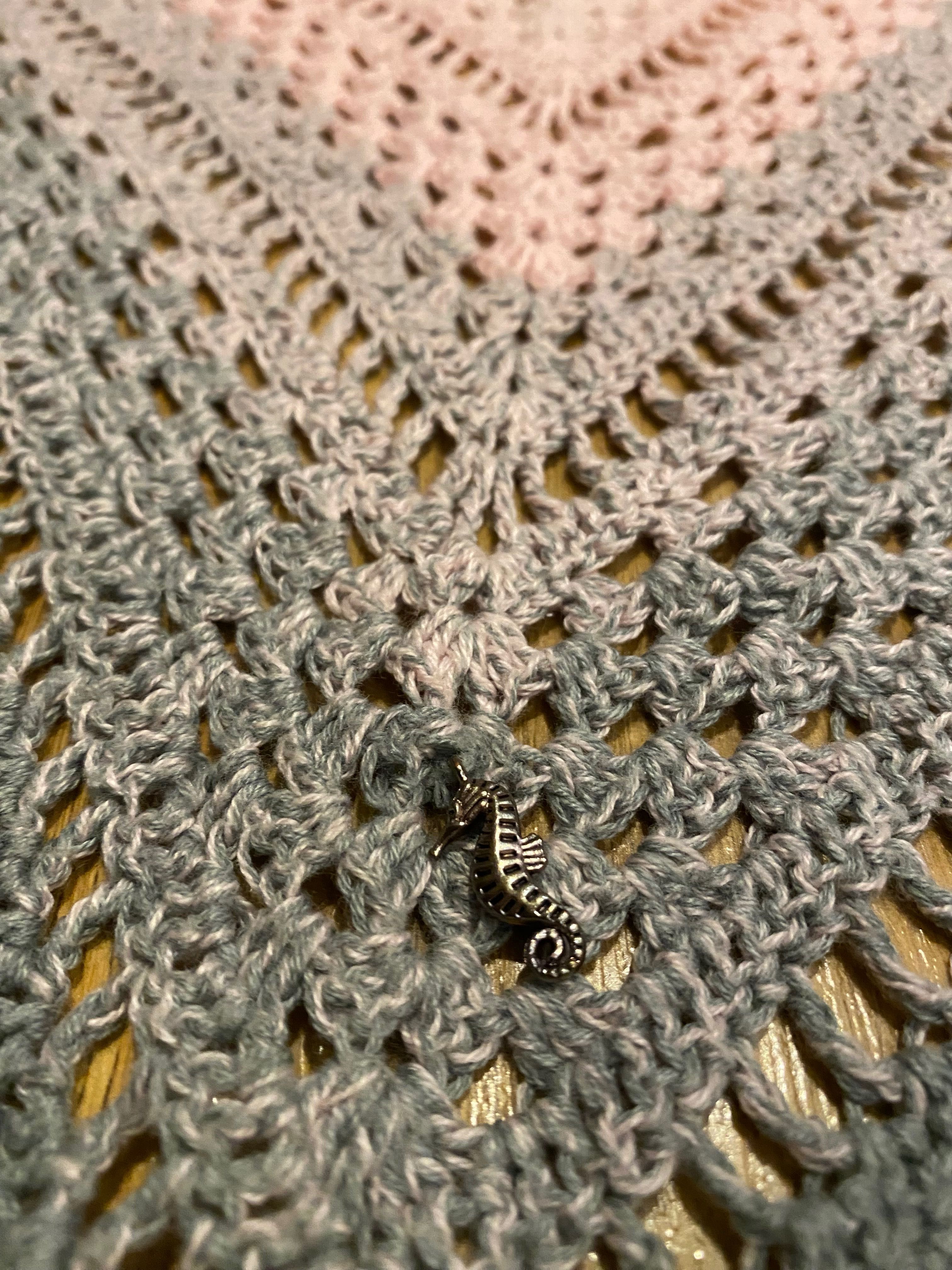 Chusta handmade na szydełku