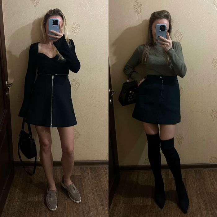 Спідниця італійська, кофтинка віскоза, вовна, спідниця вовна