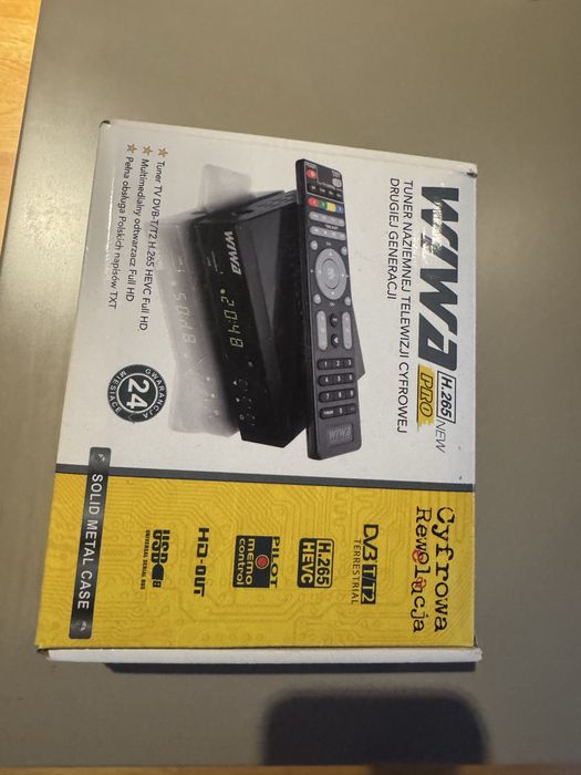 Tuner telewizji naziemnej WIWA H 265 pro