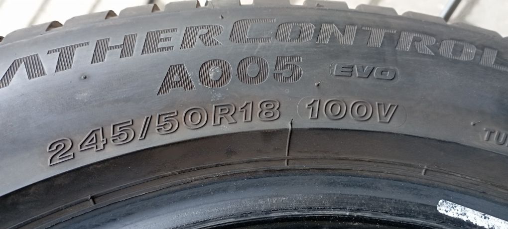 Opona 1szt 245/50/18 100V Bridgestone WeatherControl A005 Evo 2022