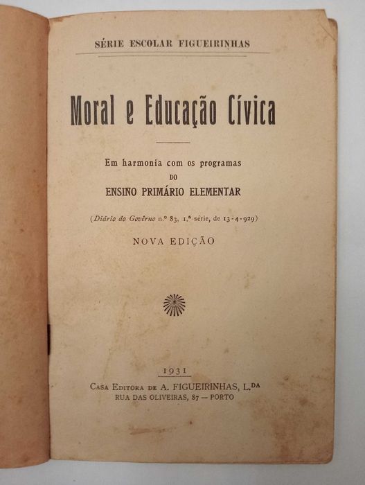 Compêndio de Moral e Educação Cívica