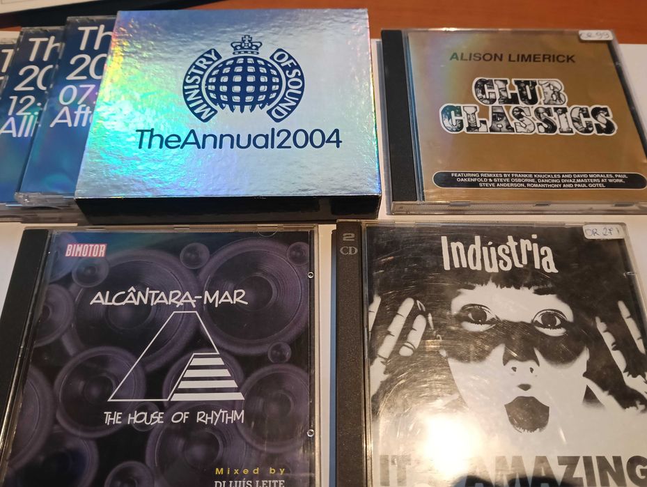 Cds Compilações Musica eletronica ( Lista )
